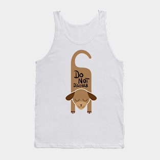 Do Not Disturb Dog Tank Top